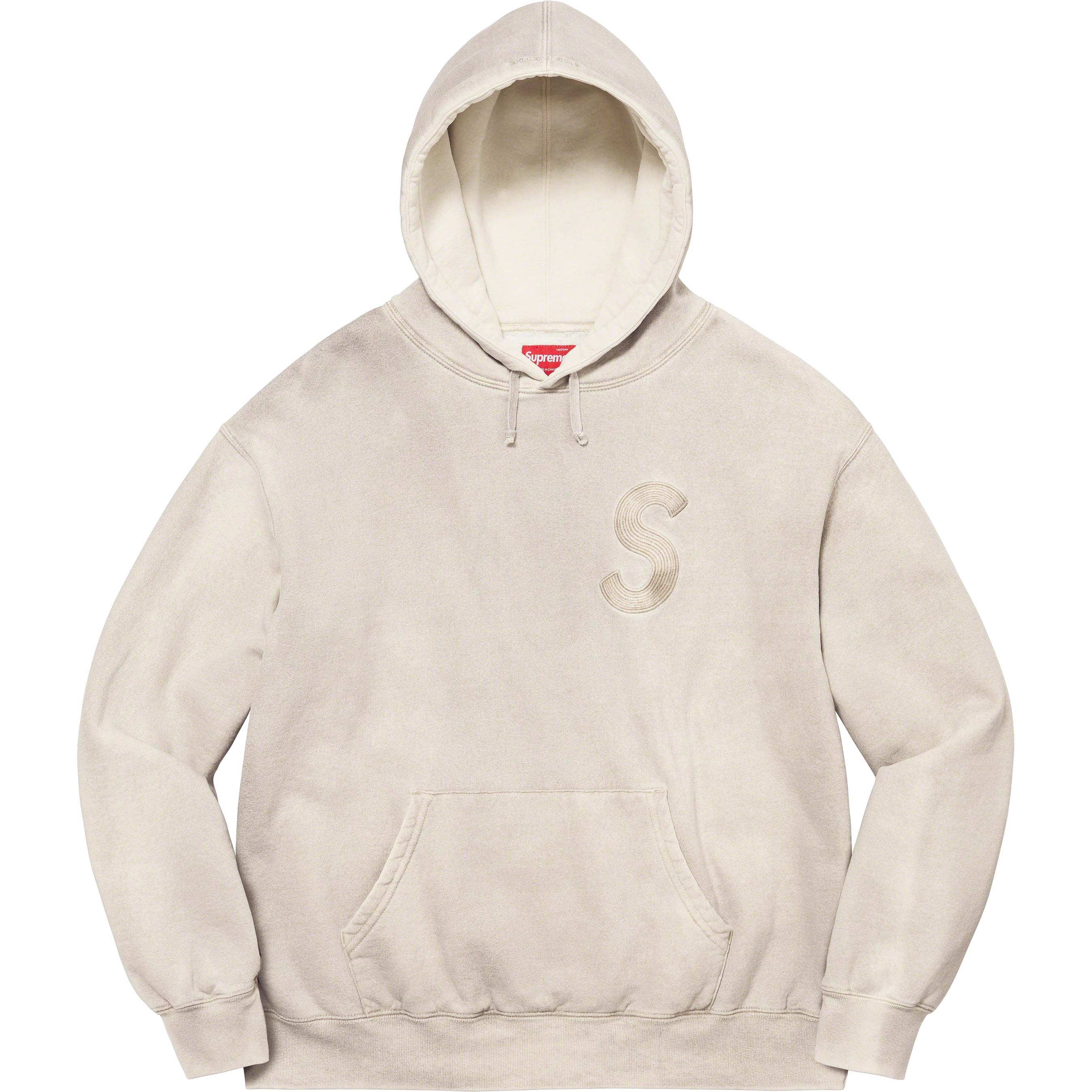 Overdyed S Logo Hooded Sweatshirt view 5